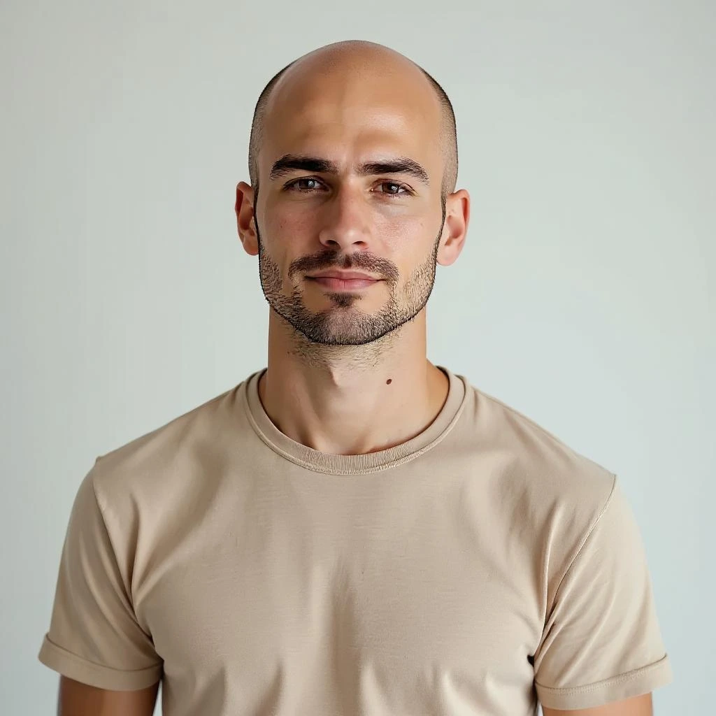 Complete Bald Transformation - After